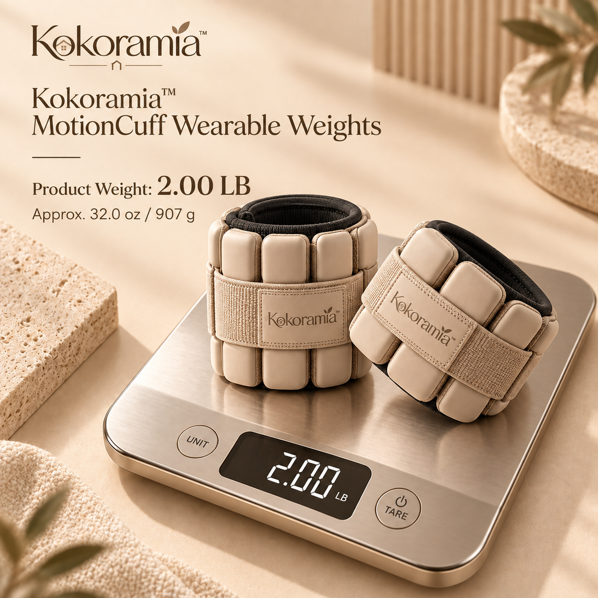 Kokoramia™ MotionCuff Wearable Weights