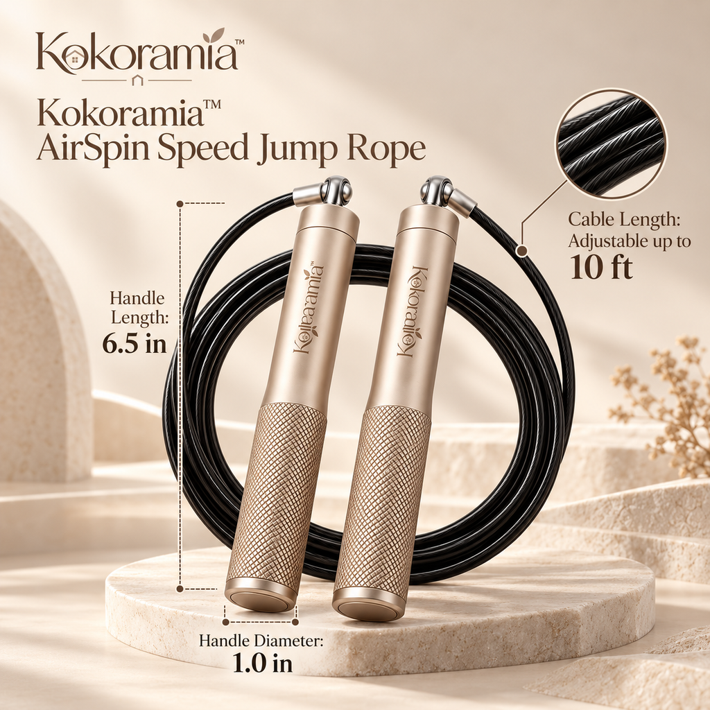 Kokoramia™ AirSpin Speed Jump Rope
