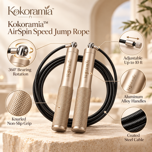 Kokoramia™ AirSpin Speed Jump Rope