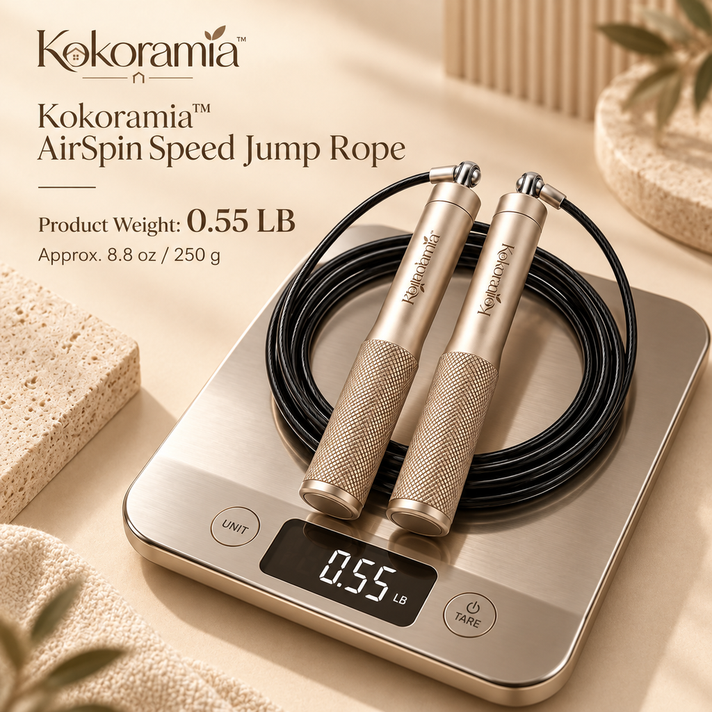 Kokoramia™ AirSpin Speed Jump Rope
