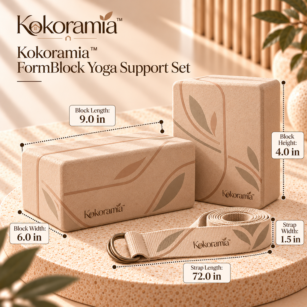 Kokoramia™ FormBlock Yoga Support Set