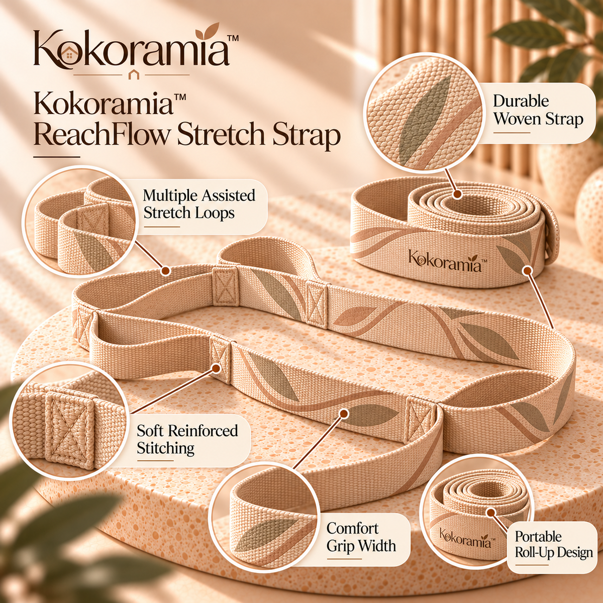 Kokoramia™ ReachFlow Stretch Strap