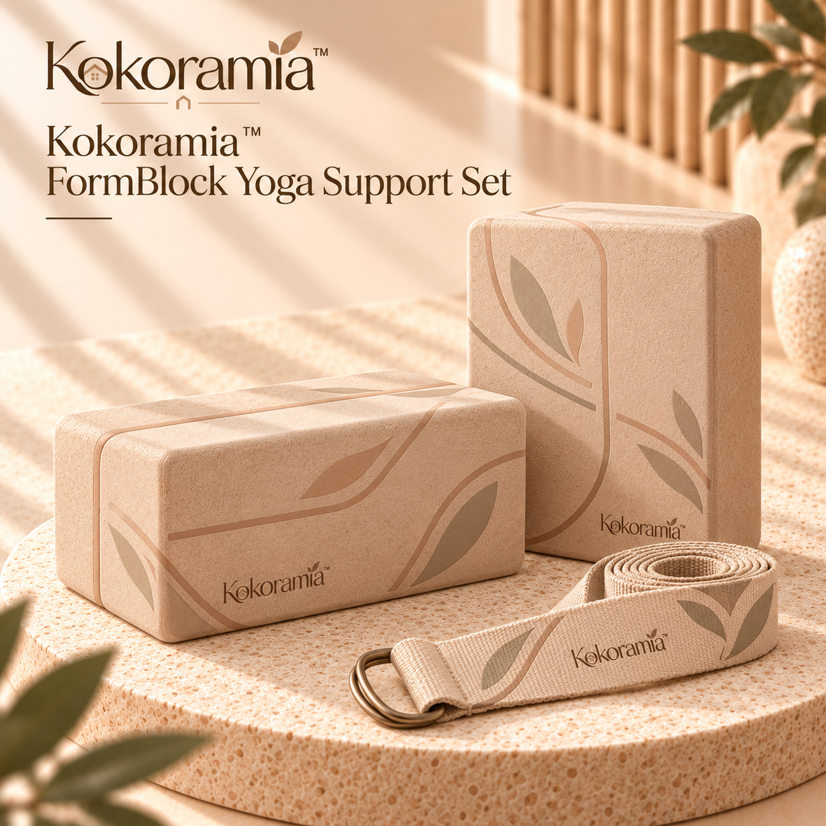 Kokoramia™ FormBlock Yoga Support Set