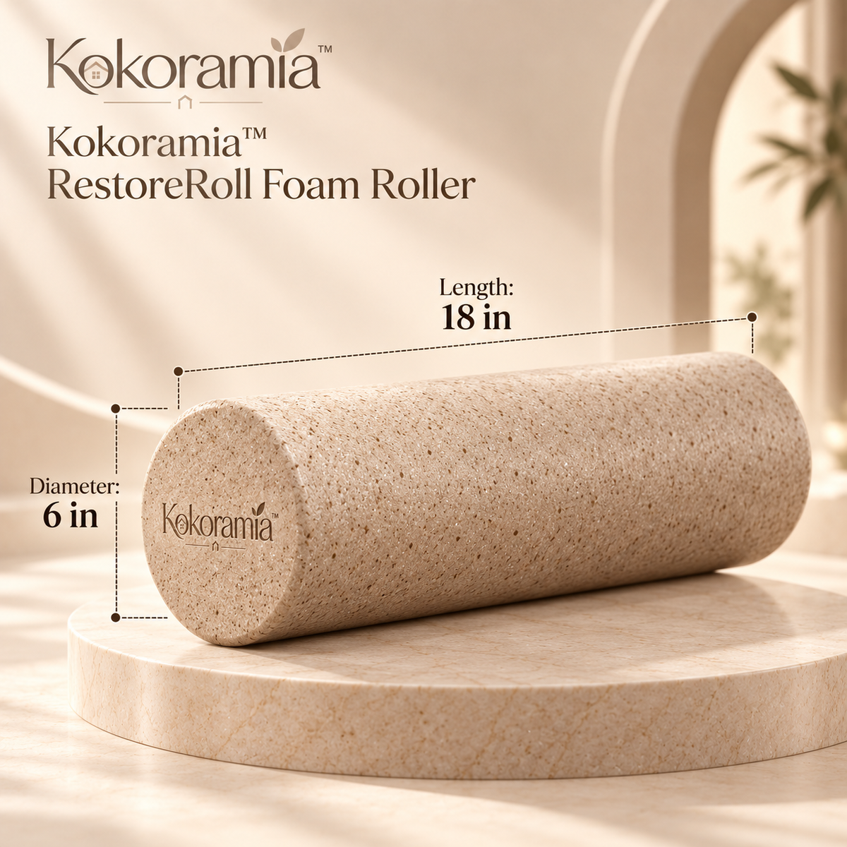 Kokoramia™ RestoreRoll Foam Roller