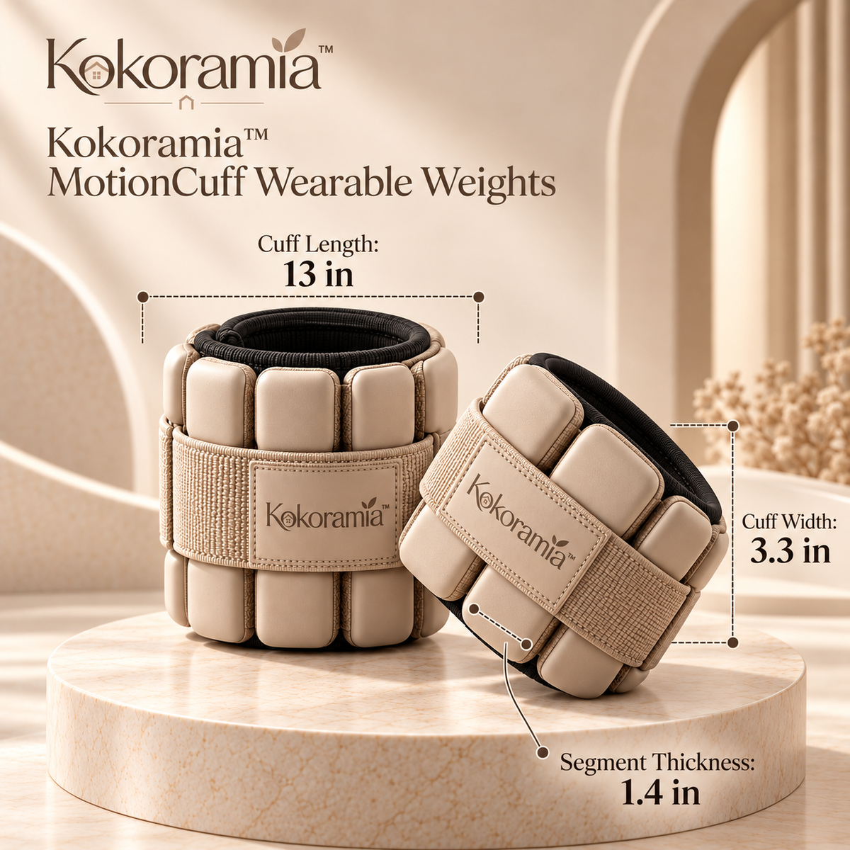 Kokoramia™ MotionCuff Wearable Weights