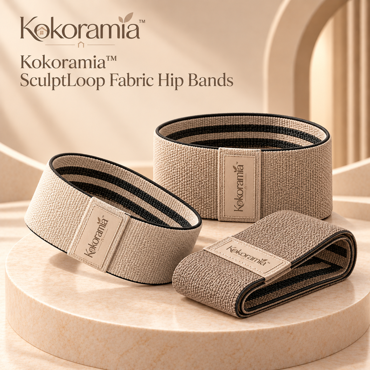 Kokoramia™ SculptLoop Fabric Hip Bands