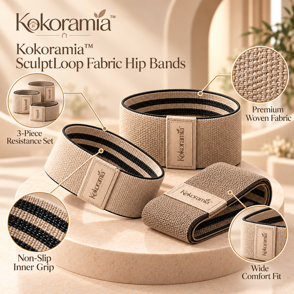 Kokoramia™ SculptLoop Fabric Hip Bands